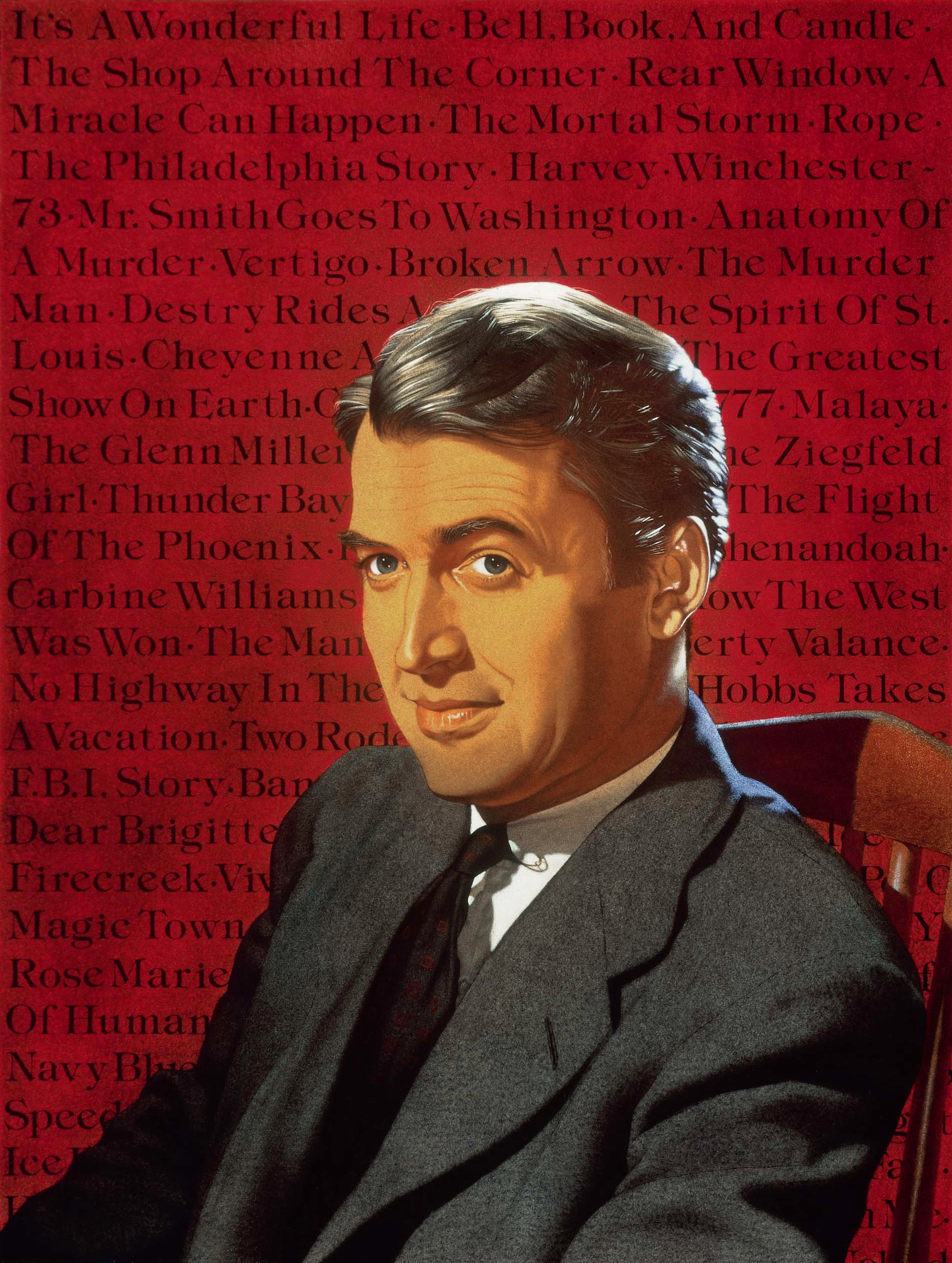 Jimmy Stewart artwork